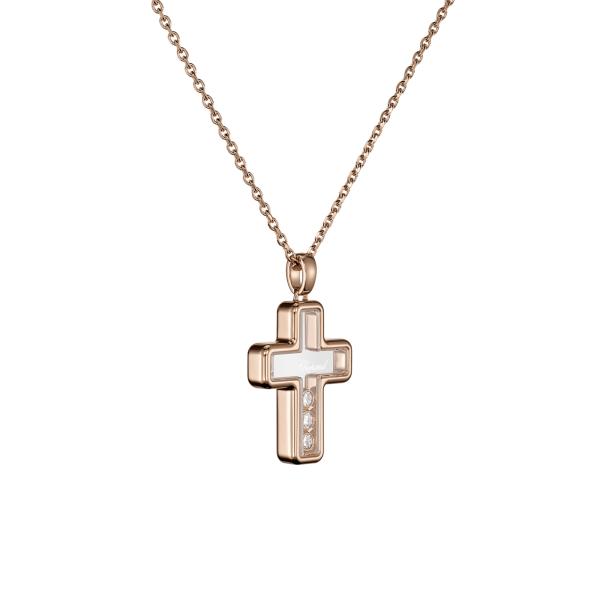 Chopard Happy Diamonds Cross Anhänger (Ref: 79A409-5001)