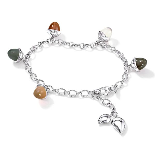 Tamara Comolli MIKADO Flamenco Charm Armband Cashmere (Ref: B-MFL-Ch-Cas-wg)