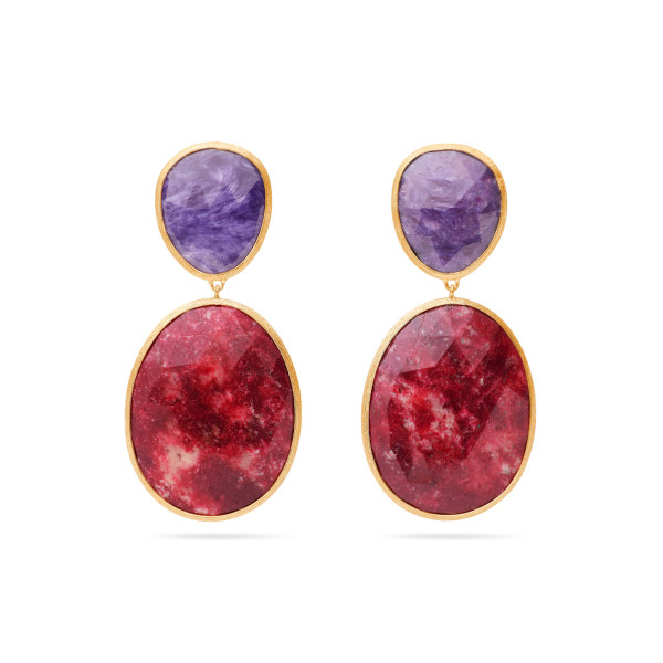 Marco Bicego Lunaria Color Ohrringe (Ref: OB1404 CIATUL Y)