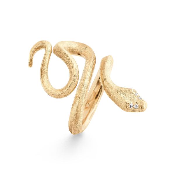 Ole Lynggaard Copenhagen Snakes Ring Medium (Ref: A2673-401)