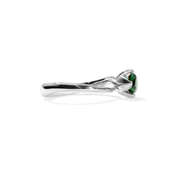 Tamara Comolli TULIP Ring XS mit grünem Turmalin (Ref: R-TUL-xs-TuGr-wg)
