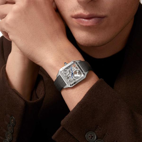 Cartier Santos-Dumont skeleton (Ref: WHSA0032)