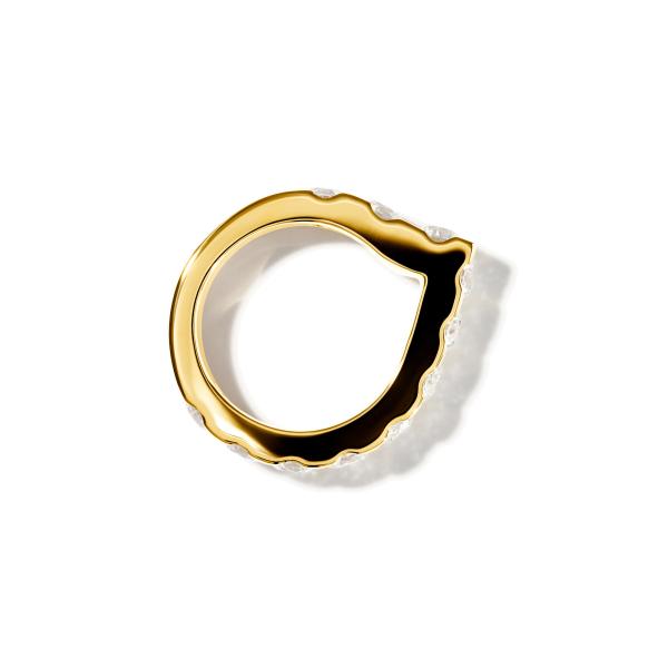 Tamara Comolli SIGNATURE Drop Memoire Classic Ring (Ref: R-Dr-Mem-11-Cl-yg)