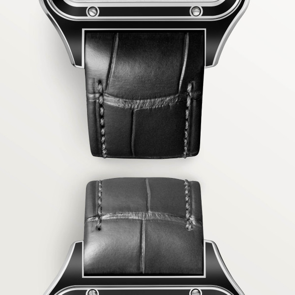 Cartier Santos-Dumont skelettiert mit Mikrorotor (Ref: WHSA0044)