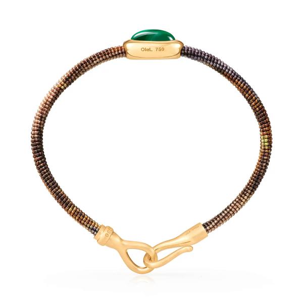 Ole Lynggaard Copenhagen Life Armband mit Malachit (Ref: A2942-403)