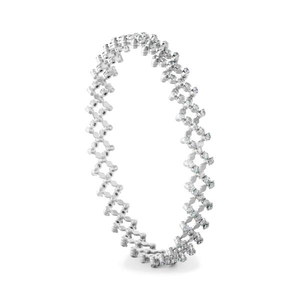 Serafino Consoli Brevetto Multi-Size Ring und Armband (Ref: S.RB 5F2 WG WD)