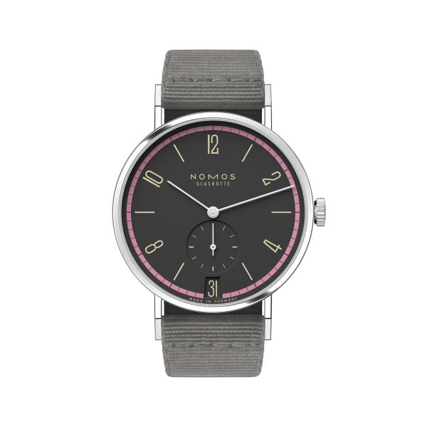 NOMOS Glashütte Tangente 38 Datum Tiefseegrau  (Ref: 179.S19)