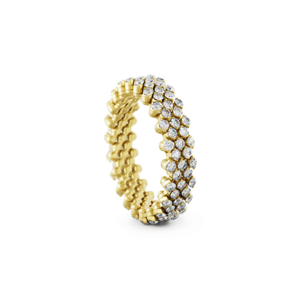 Serafino Consoli Brevetto Multi-Size Ring (Ref: RMS 5F2 YG WD)