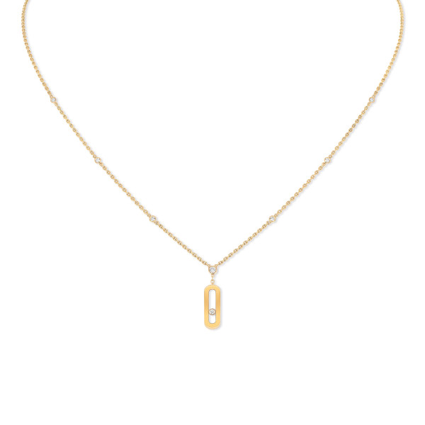 Messika Lange Move Uno Halskette (Ref: 10111-YG)