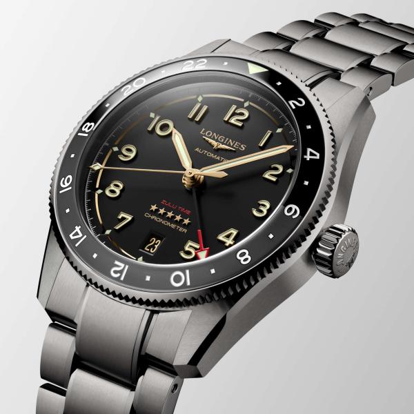 Longines LONGINES SPIRIT ZULU TIME TITANIUM (Ref: L3.802.1.53.6)