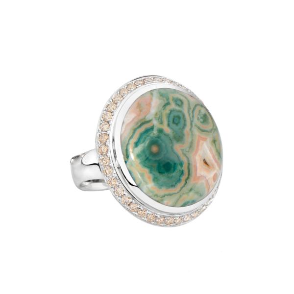 Tamara Comolli OCEAN JASPER Ring (Ref: R-OJ-s-pD-wg)
