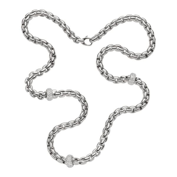 FOPE Eka Collier mit Pavébesatz (Ref: 70705C3_PB_B_XBX_060)