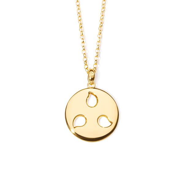 Tamara Comolli SAND DOLLAR Anhänger large 'Candy' (Ref: P-SD-l-yg)