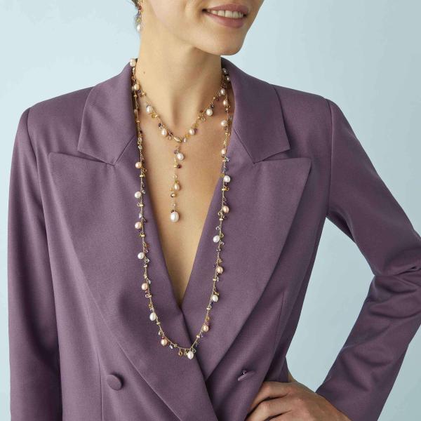 Marco Bicego Paradise Pearls Sautoir-Kette (Ref: CB2585 MIX114 Y)