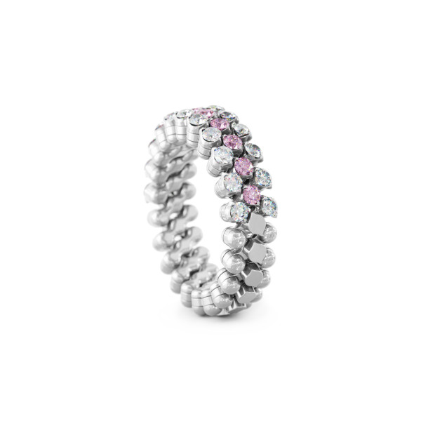 Serafino Consoli Brevetto Multi-Size Ring (Ref: RMS 3H2 WG WD PS)