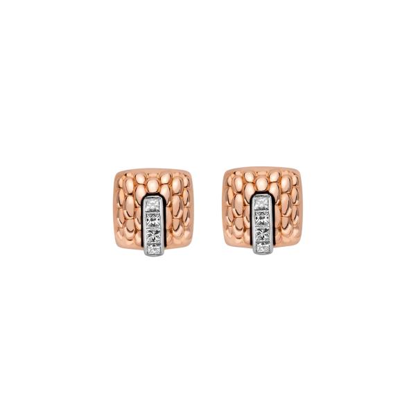FOPE Vendôme Gold Ohrstecker mit Diamanten (Ref: 58402OX_BB_R_XXX_000)