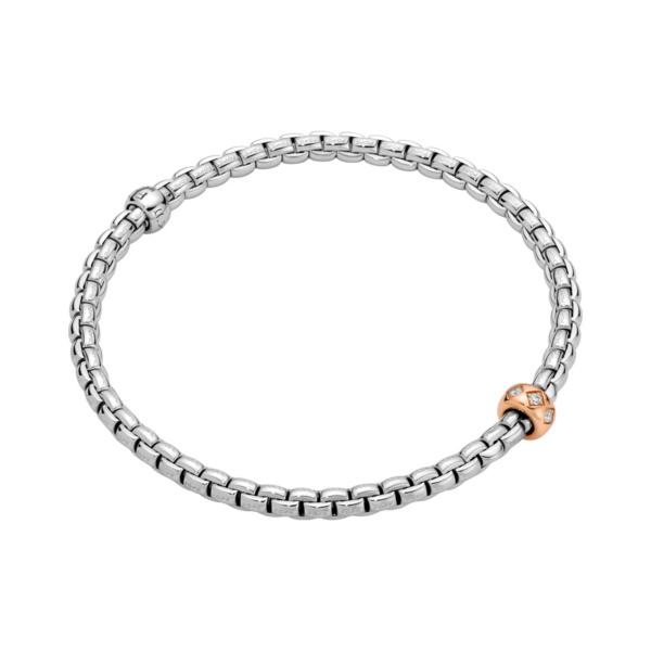 FOPE Eka Flex'it Armband mit Diamanten in Rautenfassung (Ref: 73101BX_BB_B_XRX_0XS)