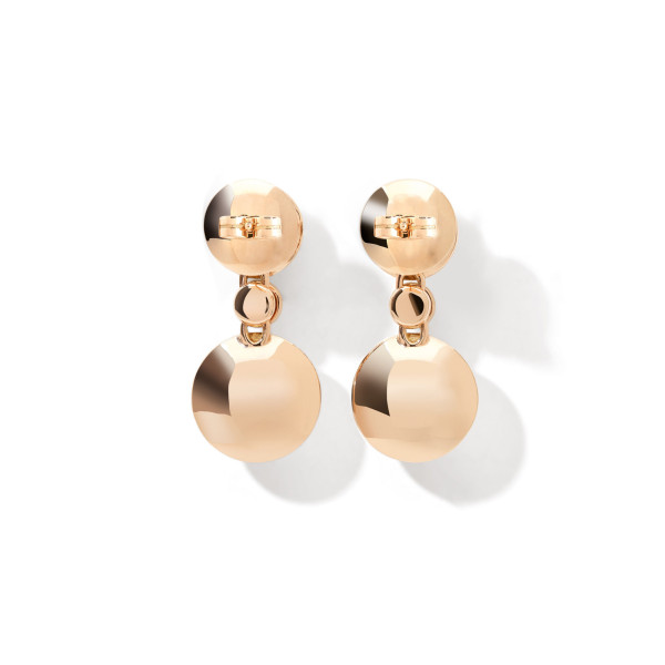 Tamara Comolli BOUTON Ohrhänger 2 Cabochons 'Camel' (Ref: E-BOU-2-Camel-Cl-rg)