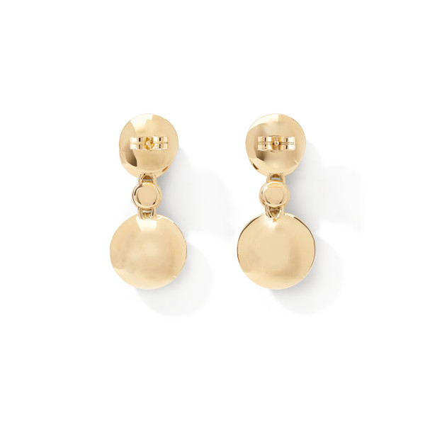 Tamara Comolli BOUTON Ohrhänger 2 Cabochons 'Sky' (Ref: E-BOU-2-Sky-Cl-yg)