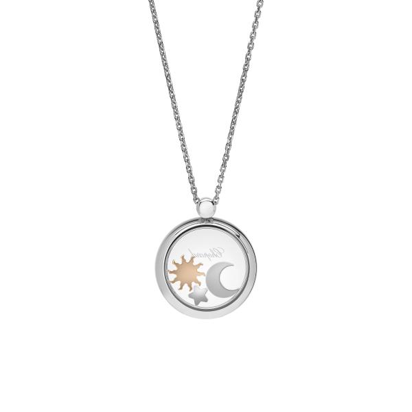 Chopard Happy Sun, Moon and Stars Halskette mit Anhänger (Ref: 799434-1401)