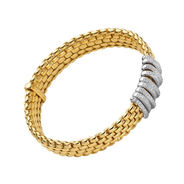 FOPE Panorama Flex'it Armband mit Diamanten (Ref: 58804BX_PB_G_XBX_0XS)