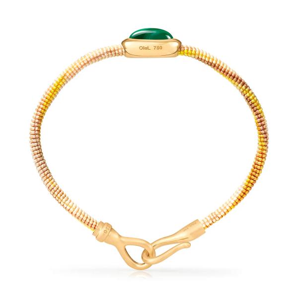 Ole Lynggaard Copenhagen Life Armband mit Malachit (Ref: A2942-407)