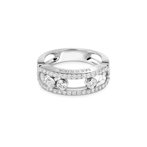 Messika Move Classique Pavé Ring (Ref: 04000-WG)