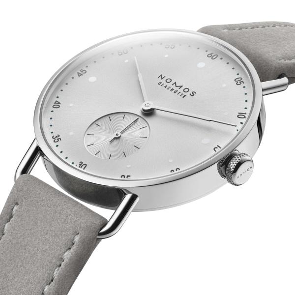 NOMOS Glashütte Metro 33 all silver (Ref: 1122.SB)