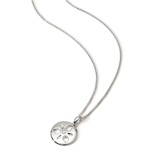 Tamara Comolli SAND DOLLAR Anhänger small 18 K Weißgold (Ref: P-SD-s-wg)