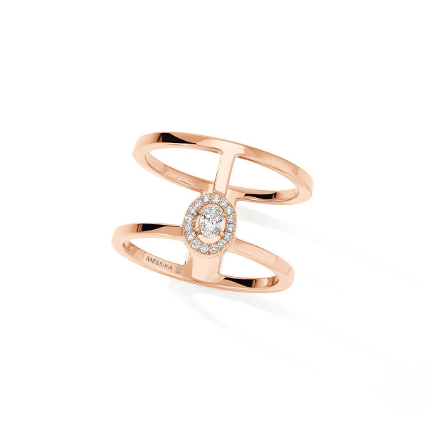 Messika Glam'azone 2 Rows Ring (Ref: 06173-PG)