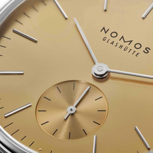 NOMOS Glashütte Orion 33 gold (Ref: 358)