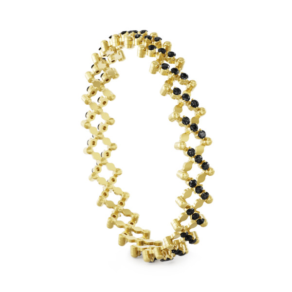 Serafino Consoli Serafino Multi-Size Ring und Armreif (Ref: S.RB 5M4 YG BD)