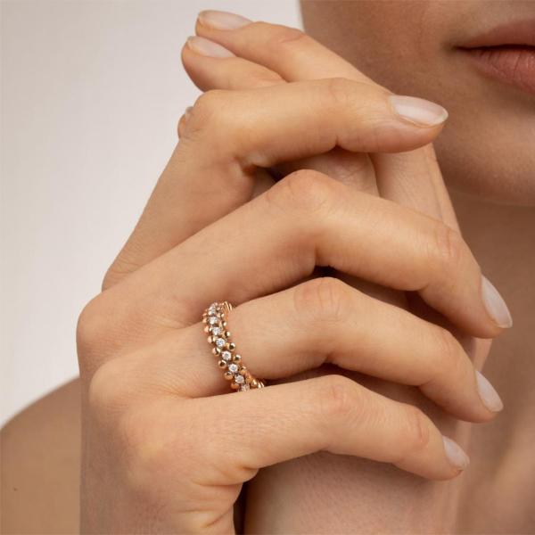 Serafino Consoli Brevetto Multi-Size Ring (Ref: RMS 3M2 RG WD)