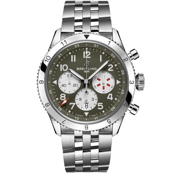 Breitling Super AVI B04 Chronograph GMT 46 Curtiss Warhawk (Ref: AB04452A1L1A1)