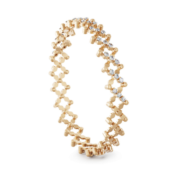 Serafino Consoli Serafino Ring Bracelet (Ref: S.RB 5HM4 RG WD)