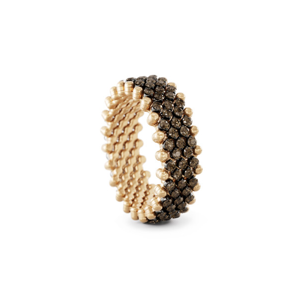 Serafino Consoli Brevetto Multi-Size Ring (Ref: RMS 7M2 RBG BRD)