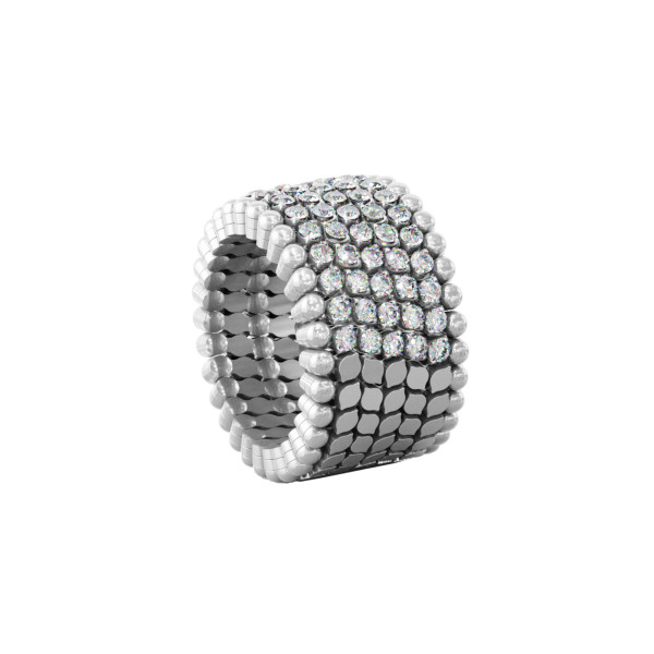Serafino Consoli Serafino Multi-Size Ring und Armreif (Ref: S.RB 7HM2 WG WD)