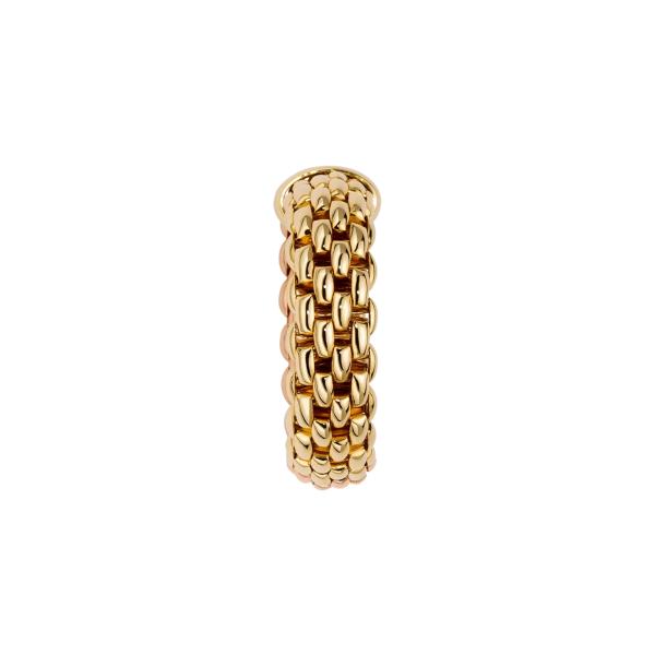 FOPE Essentials zweifarbiger Flex'it Ring mit flachem Halskettengeflecht (Ref: 08E02AX_XX_3_XGX_00S)