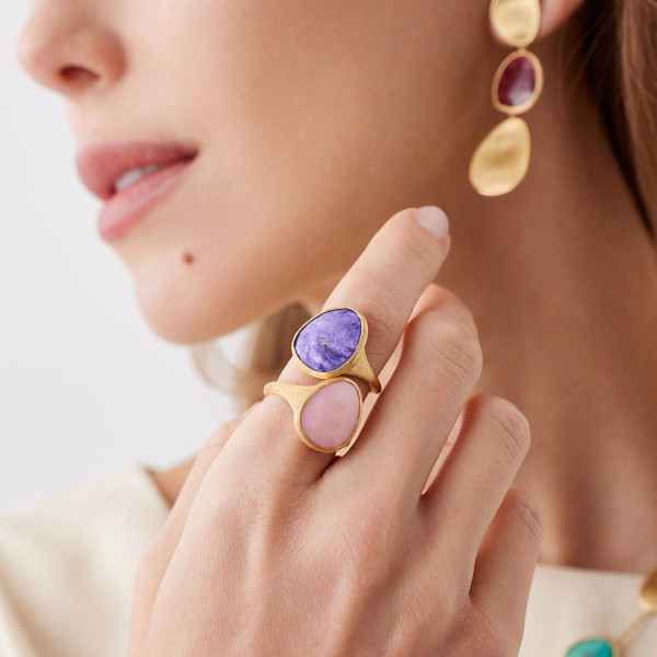 Marco Bicego Lunaria Color Ring (Ref: AB658 OP01 Y)