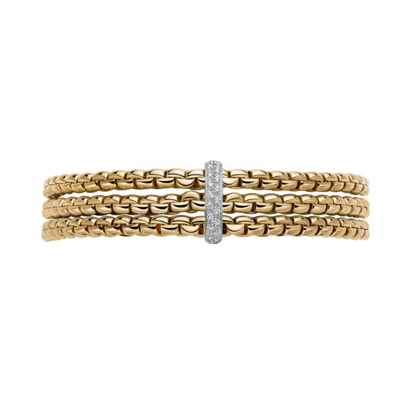 FOPE Eka Flex'it Armband mit Diamantpavé (Ref: 75601BX_BB_G_XBX_0XS)