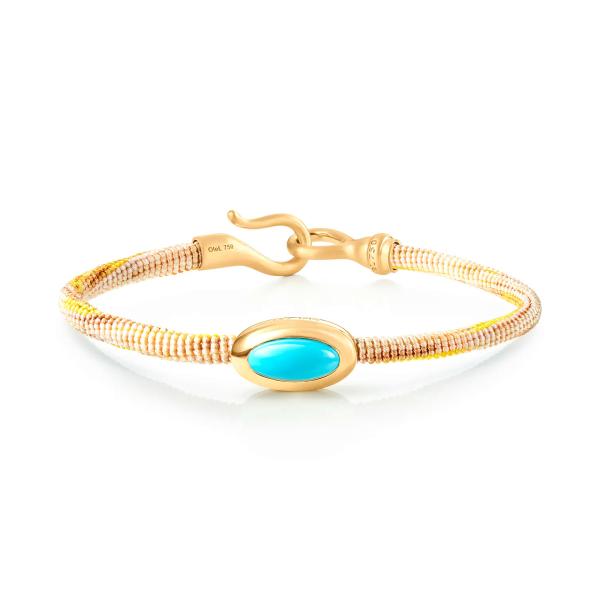 Ole Lynggaard Copenhagen Life Armband mit Türkis (Ref: A2941-407)