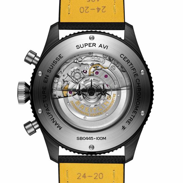 Breitling Classic AVI Chronograph GMT 46 Mosquito Night Fighter (Ref: SB04451A1B1X1)