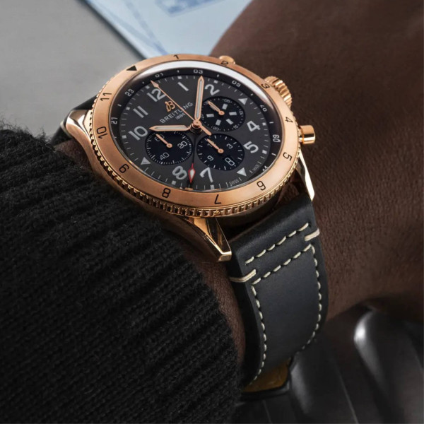 Breitling Super AVI B04 Chronograph GMT 46 P-51 Mustang (Ref: RB04451A1B1X1)