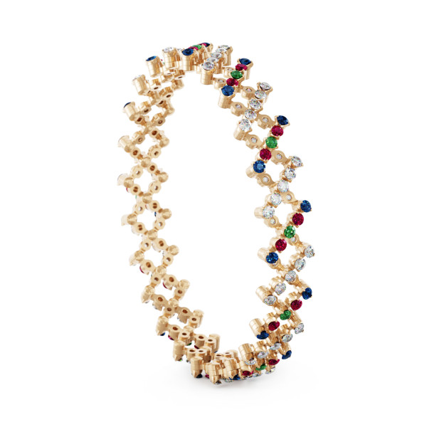 Serafino Consoli Serafino Multi-Size Ring und Armreif (Ref: S.RB 5FI4 RG WD BS R T MC)