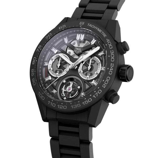 TAG Heuer TAG HEUER CARRERA CHRONOGRAPH TOURBILLON (Ref: CAR5A90.BH0742)