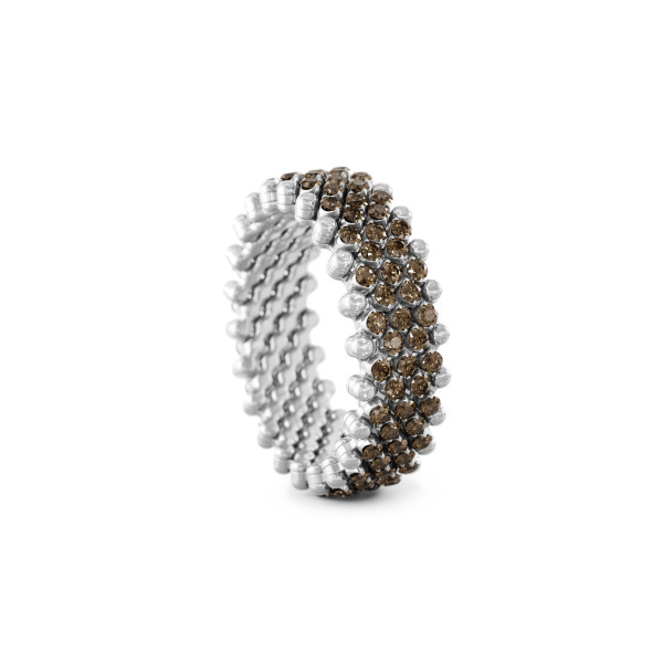 Serafino Consoli Brevetto Multi-Size Ring (Ref: RMS 7M2 WG BRD)