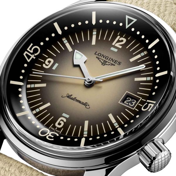 Longines The Longines Legend Diver Watch (Ref: L3.774.4.30.2)