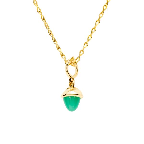Tamara Comolli MIKADO Flamenco Anhänger Chrysoprase (Ref: P-MFL-Chry-yg)