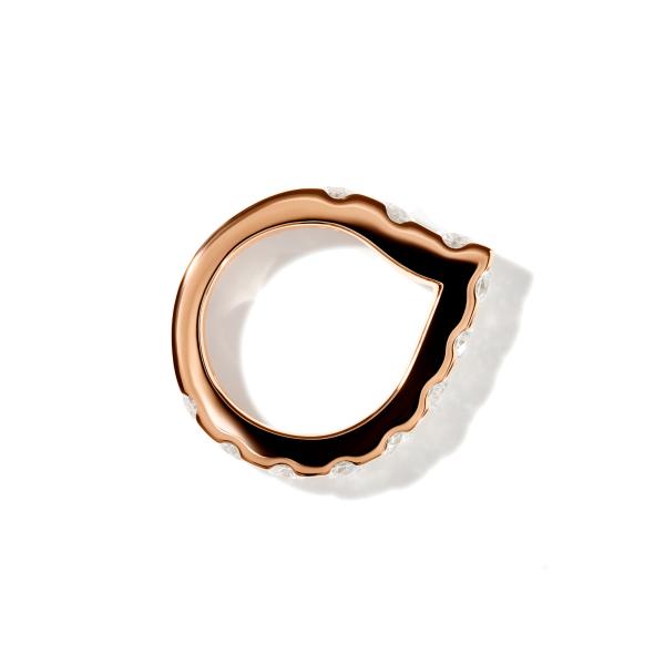 Tamara Comolli SIGNATURE Drop Memoire Classic Ring (Ref: R-Dr-Mem-11-Cl-rg)