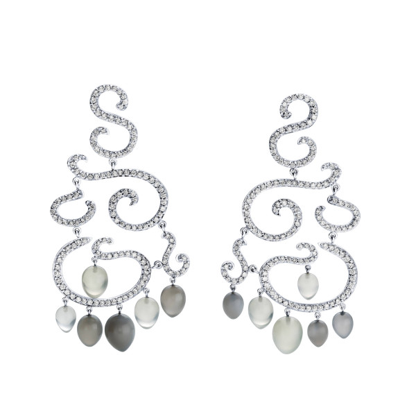 Ole Lynggaard Copenhagen Love Bands Chandelier-Ohrringe (Ref: A2603-501)
